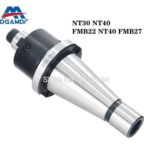 1pcs collet chuck M12 NT30 NT40 FMB22 NT40 FMB27 M16 Face Mill Arbor adapter Shell end mill arbor tool holder for CNC machine