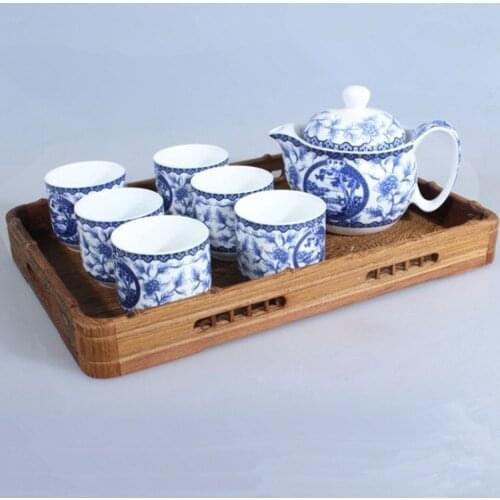 Mahogany wood tea tray tea tray Kung Fu tea wenge wood tea tray wings oblong fruit wholesale