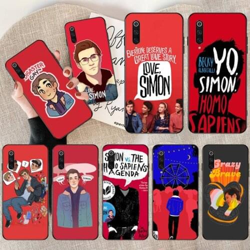 Gay movies The love Simon Phone Case for Xiaomi Mi 10 Pro lite Mi9 9SE 8SE Pocophone F1 Mi 9T Pro