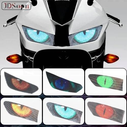 For HONDA CBR600RR CBR 600RR CBR600 RR 2013 2014 2015 2016 2017 2018 Motorcycle 3D Front Fairing Headlight Sticker Guard Sticke