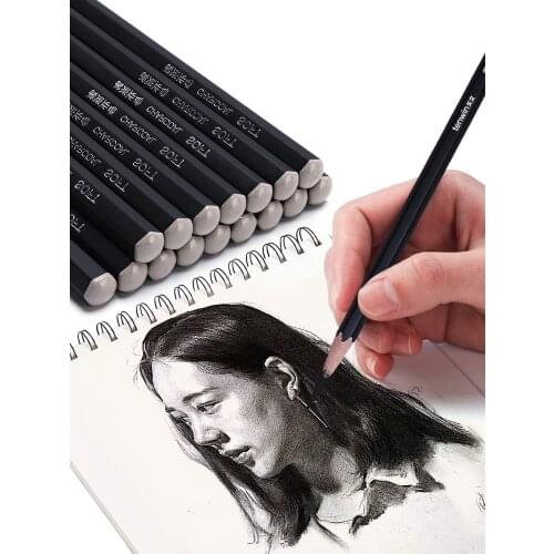 Charcoal soft medium hard Sketch pencil arbon pen art sketching professional painting supplies hand-paint drawing tools