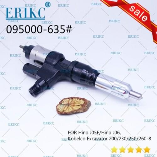 ERIKC 6351 Automobile Engine Diesel Injectors 095000-6351 and Auto Fuel Pump Injector 0950006351