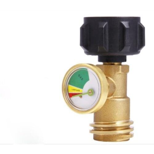 Gas Propane QCC1 BBQ Pressure Valve Propane Tank Pressure Adapter Gas Grill BBQ