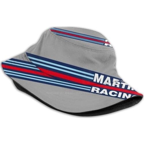 I Racing Horizontal Stripe Women Men Fisherman Hats Bucket Caps Lancia Delta Hf Integrate S4 Thema Stratos 037 Fiat Abarth Alfa