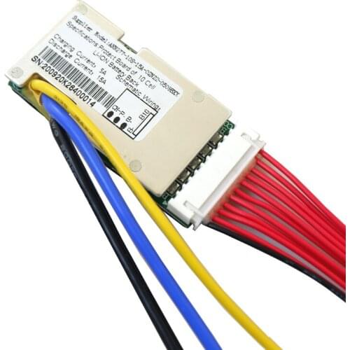 Small size 36V 10S li-ion battery BMS, 10S 15A lithium ion batteries BMS,used for 3.7V lithium ion battery pack