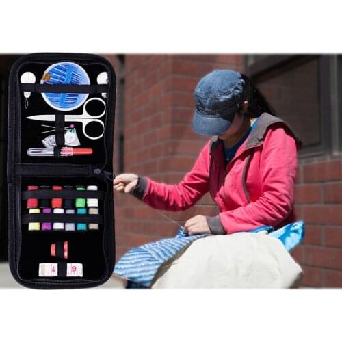 24pcs Multifunctional Sewing Kit Sewing Accessories Machine Embroidery DIY Thimble Craft Kitting Needle Supplies Tools Patchwork