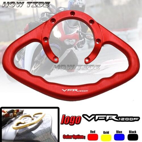 Motorcycle Passenger Handgrips Hand Grip Tank Grab Bar Handle Armrest For Honda VFR1200F 2008 - 2017