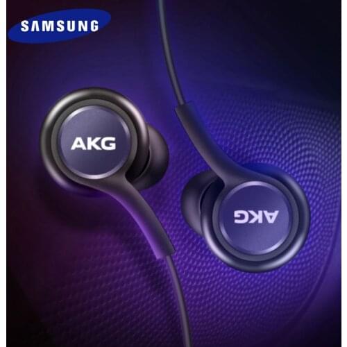 Samsung AKG IG955 Earphones 3.5mm In-ear With Microphone Wire Headset For Galaxy S10 S9 S8 Plus S10lite Note 8 9 A21S M31S M51S