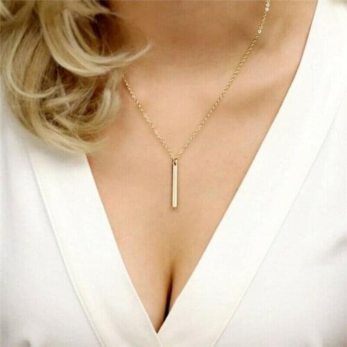 Love Heart Letter Alphabet Necklace Long Strip Pendant Necklace Women/Men Gift