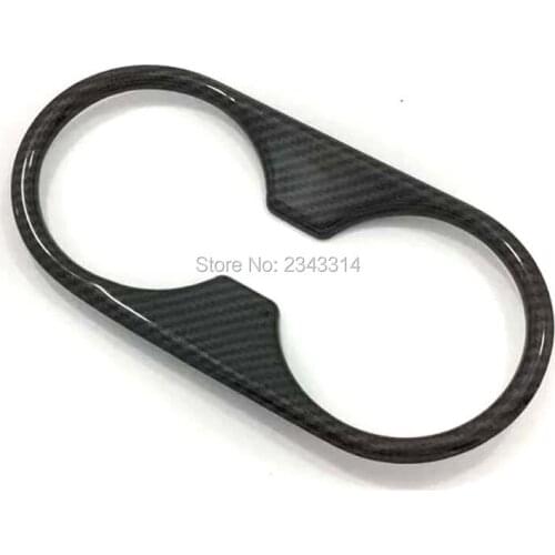 For Mazda CX-3 CX 3 CX3 2016 2017 2018 ABS Front Center Console Water Cup Holder Cover Surround Frame Trim Car Styling Accessory