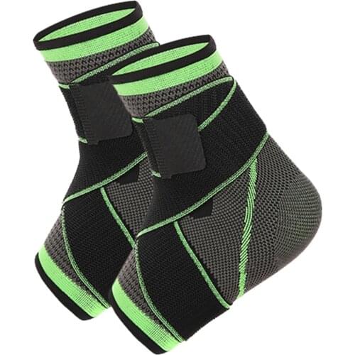 Ankle Brace Support Men Women Adjustable Compression Ankle Brace for Sports Ankle Support Elastic Breathable Sport