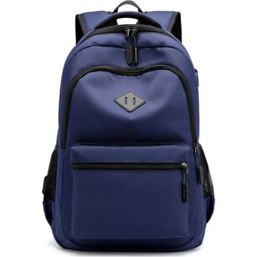 Casual Style Backpack USB Charging Business Bagpack Large Capacity Laptop Bag Student Bookbag Travel Bag