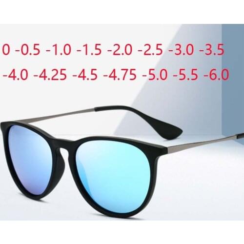 Classic Polarized Sunglasses Women Cat Eye Eyewear Prescription Sunglasses 0 -0.5 -1.0 -2.0 To -5.0