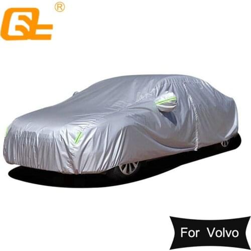 190T Universal Car Covers Outdoor sun protection Dustproof rainproof Snow protection for volvo v70 v60 s40 s60 xc90 xc60 s80