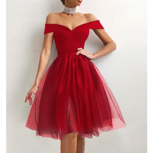 Sexy Backless Mesh Spliced Ladies Party Dress New Elegant Solid Off Shoulder A-Line Dress Women Fashion Sleeveless Long Dress XL