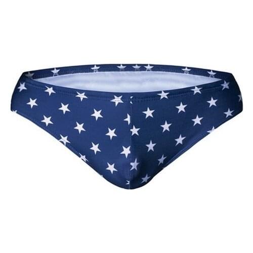 11colors 2018 mens brand AUSTINBEM pattern swimming trunks mens sexy swimsuits mens striped swim briefs mens swimwear