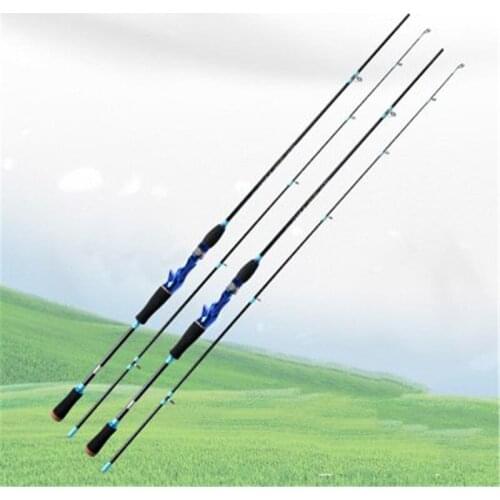 M Power 2 Sec 1.8m 2.1M Carbon Spinning Fishing Rod 8-25g Lure Weight 5-14lb Line Weight Spinning Casting Lure Fishing Rods