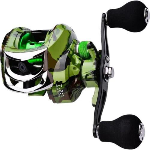 7:2:1 Spinning Reel 18+1BB Left/Right Hand Metal Magnetic Brake Fishing Casting Reel For Outdoor Fishing катушка рыболовная