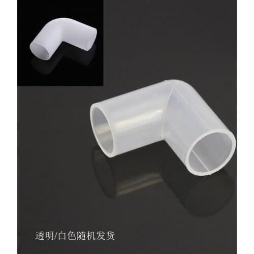 2019 New Lot Of 20mm Equal Elbow Plastic Connector For Aquarium Tank Water Hose Pipe Tube Pet Supplies