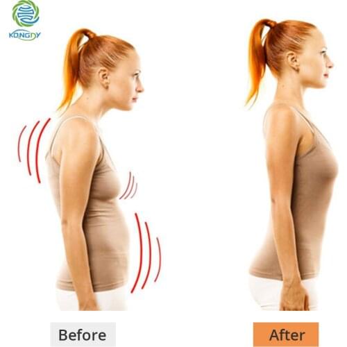 KONGDY Spine Corrector Adjustable Rectify Shoulder Back Brace Belt Humpbacked Prevention Back Support Belt Posture Correction