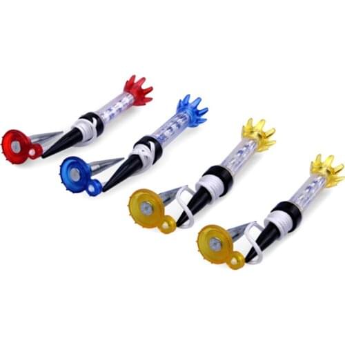 NEW-4 Pcs Golf Tee, 70mm Magnetic Golf Ball Holder Tees Golf Accessories Golf Training Tool for Training (Random color)