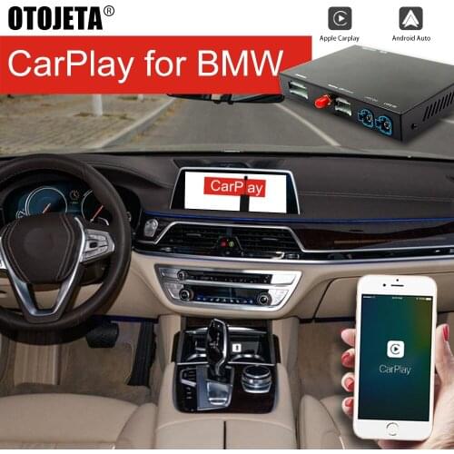 Car Upgrade Audio Video System Airplay Wireless Carplay Andriod Auto For BMW 750Li 740Li 730Li GPS Map Music NBT Interface Black
