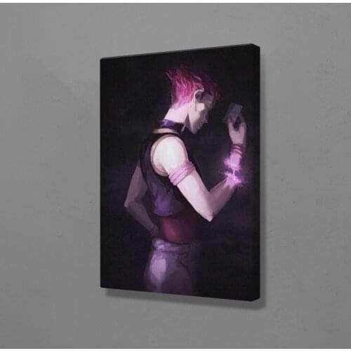 Hot Japan Hunter X Hunter Hisoka Morow Anime Canvas Painting Wall Art Decor Fashion Poster Prints Living Room Home Bedroom Decor