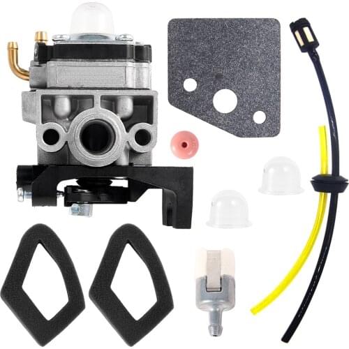 GX25 Carburetor Primer Bulb Fuel Filter Gasket Check Valve Kit GX 25 35 Trimmer Mowers Engine Motor Whipper Carburettor