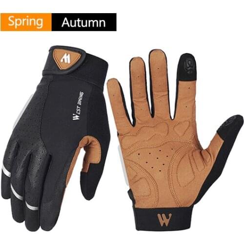 Sports Cycling Gloves Touch Screen Men Women Gloves Winter Windproof MTB Bicycle Motorcycle Skiing Fitness Gloves Camping