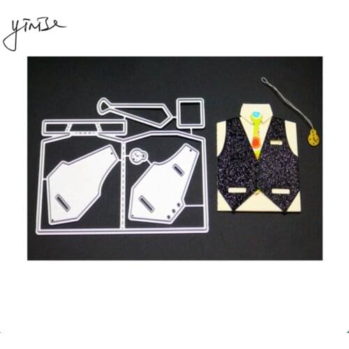 VCD35 MAN Suit SCRAPBOOK Metal Cutting Dies For Scrapbooking Stencils DIY Album Paper Cards Decoration Embossing Folder Die CUT