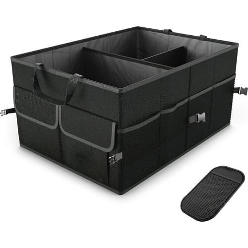 Large Capacity Car Storage Box Car Trunk Organizer Eco-Friendly Super Durable Collapsible Cargo Storage Tool Trucks Trunk Box