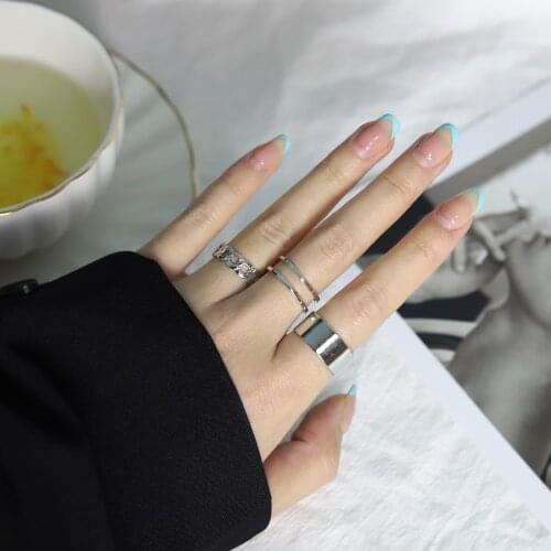 Yanqueens Women's Silver Rings