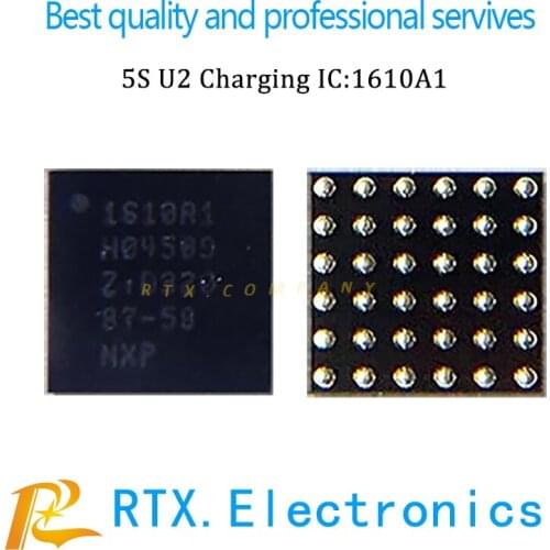 100pcs/lot 1610A1 1610 U2 IC 5S 6 6plus 6s 6splus 7 7plus 8 8P X U2 USB Charger Power Supply IC Charging Management chip 36pins