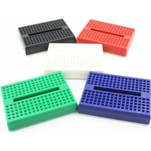 10 Pcs/Lot Mini Modular Tiny Breadboard 170 Points For Arduino Protoshield
