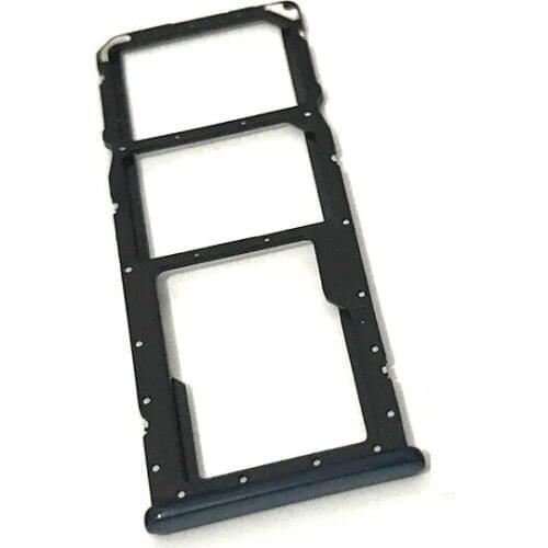 10pcs/lot New Sim Slot Card Holder Tray Reader Adapter Compatible For Huawei y9 2019 enjoy 9 plus Replacement parts