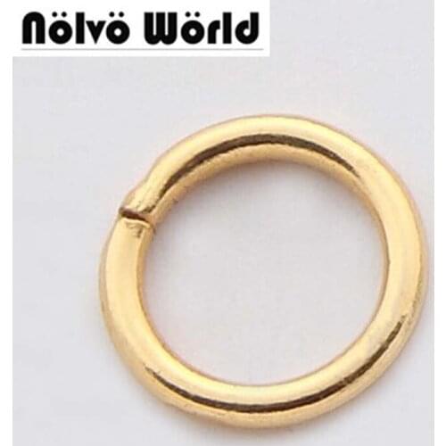 50pcs non-welded round rings,inside 3.2cm 1.2"width alloy opened O-ring for bags straps belts parts