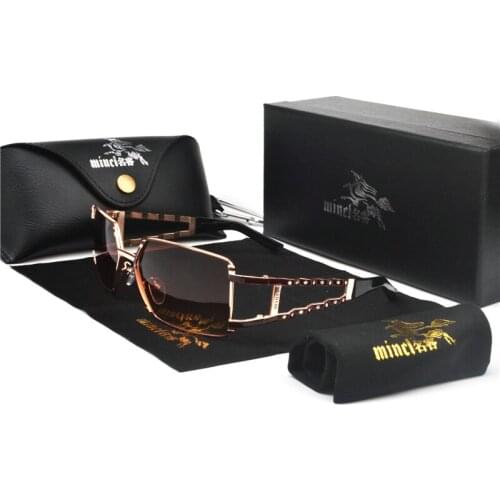 Large Black leopard Sun Glasses For Men Classic Style Brand Design Men Shades Double Bridge Fashion Male Square Sunglasses FML