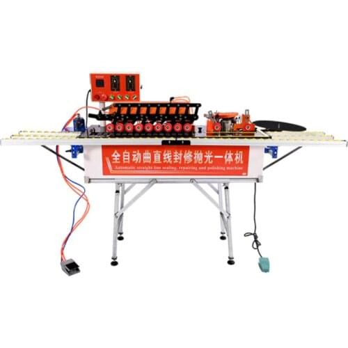 Small Woodworking manual auto edge bander edge banding machine