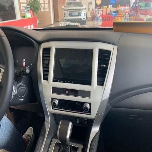 For Mitsubishi Pajero Sport Montero Sport 2019 2020 2021 Car Navigation Control Panel Air Conditioner Outlet Cover Trim Moldings