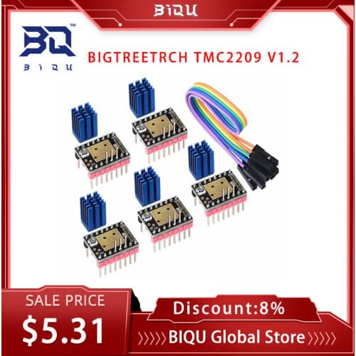 BIGTREETECH TMC2209 V1.2 Stepper Motor Driver TMC2208 UART 3D Printer Parts TMC2130 TMC5160 For SKR V1. 4 SKR MINI E3
