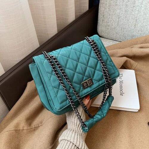 FANTASY Oxford Cloth Shoulder Crossbody Bags For Women Classic Trendy Handbags Female Grid Vintage Luxury Underarm Bags Hot Sale