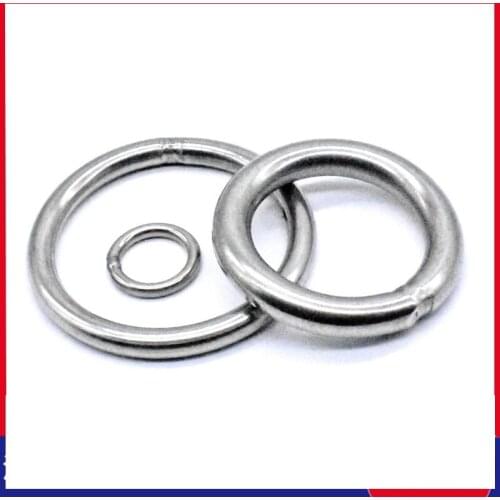 Free shipping Wholesale 4X40MM rigging hardware forged and welded stainless steel 304 round O ring