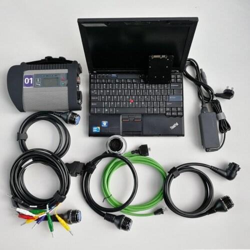 MB Star C4 SD Compact C4 Auto diagnostic tool scanner + used laptop X201 I7 8G + 360GB SSD 12/2020 software X EPC DTS Vediamo