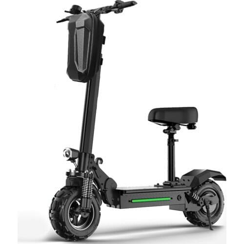 Portable Scooter Handle Bag EVA Hard Shell Waterproof Universal Folding Bike Zipper Head Bag Scooter Accessories