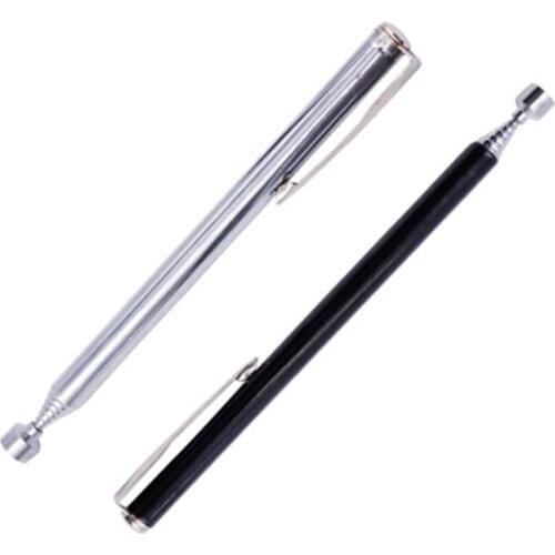 Mini Portable Telescopic Magnetic Magnet Pen Pick Up Rod Stick Extending Magnet Handheld Pick-up Mini Pen Tools