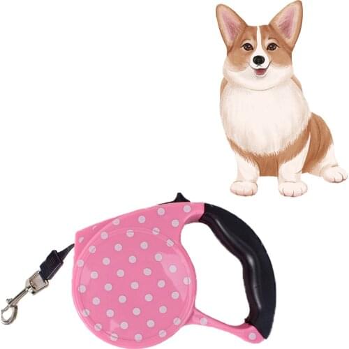 Durable Leash Dog Cat Lead Extending Puppy Walking Running Lead Roulette For Dogs Leash Pet Supplies