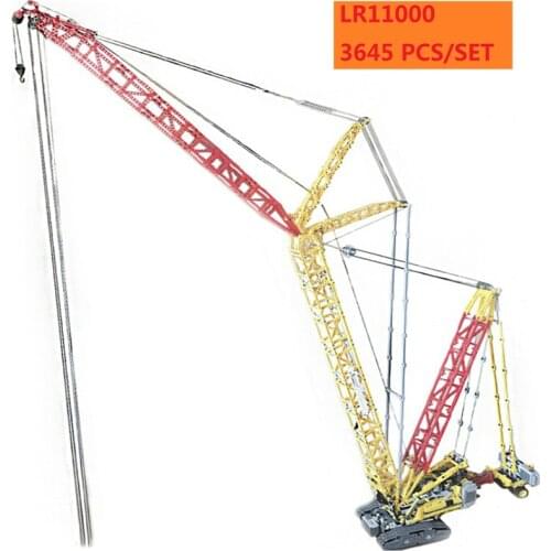 Compatible technology Liebherr LR11000 crawler crane remote control electric toy MOC-18838 gift Christmas birthday boy Christmas