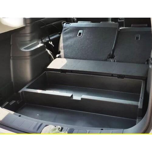 Trunk spare tire storage box change device box debris storage box decoration car Accessories for MITSUBISHI outlander