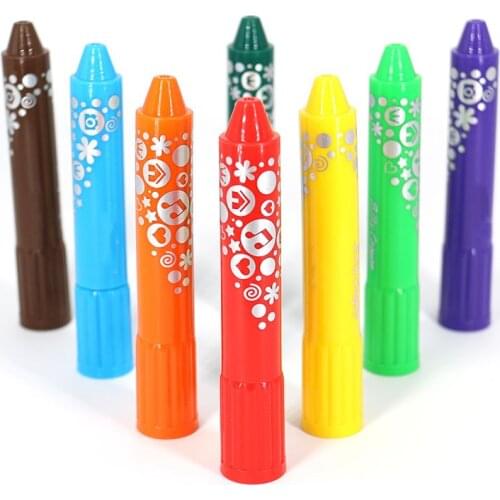 1PCS Baby Bathroom Crayons Washed Color Creative Colored Graffiti Pen for Kids Painting Drawing Rotatable Shower Bath Toys