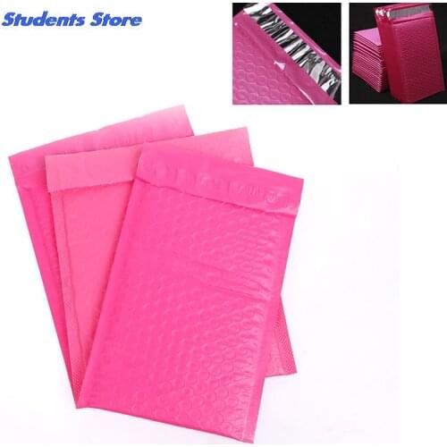 1pc Pink Bubble Bag Mailer Plastic Padded Envelope Shipping Packaging Bag